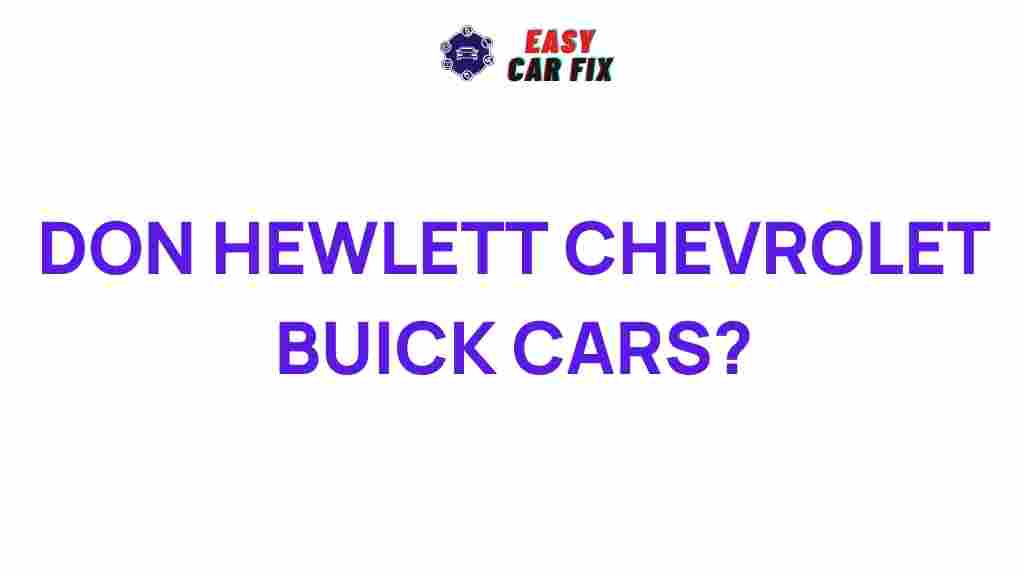 don-hewlett-chevrolet-buick-cars