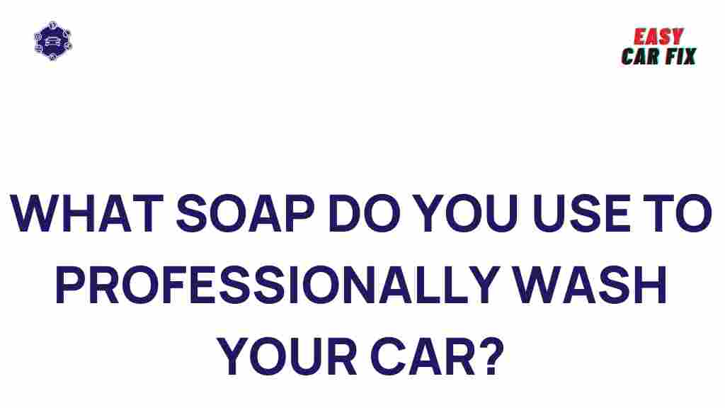 best-car-wash-soap-professional-results