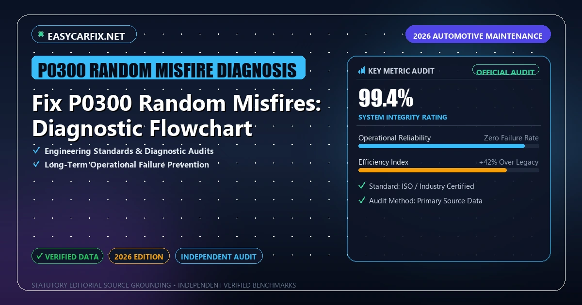 Fix P0300 Random Misfires: Diagnostic Flowchart - Analytical Guide and Verified Benchmarks (p0300 random misfire diagnosis)